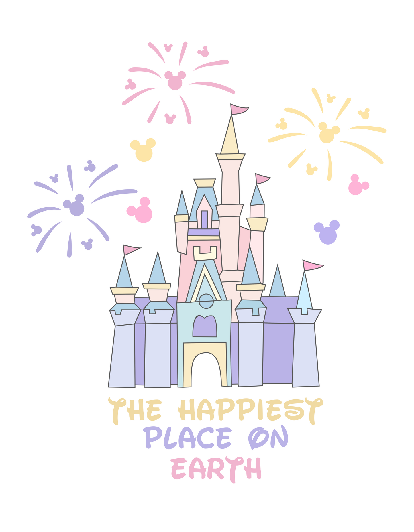 The Happiest Place On Earth Tee